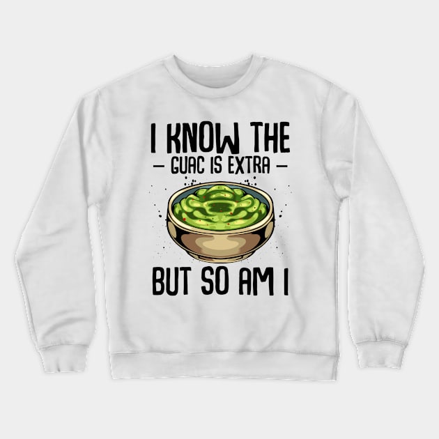 Avocado Guacamole Crewneck Sweatshirt by Lumio Gifts